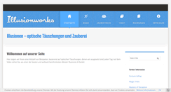 Desktop Screenshot of illusionworks.com
