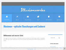 Tablet Screenshot of illusionworks.com